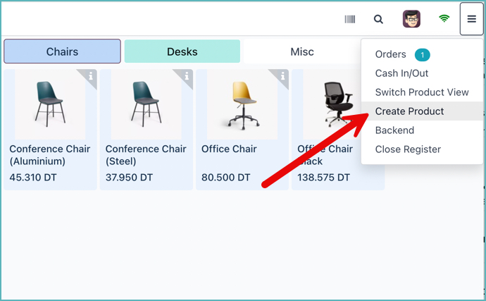 Hướng dẫn tùy chỉnh sản phẩm trực tiếp từ màn hình điểm bán hàng