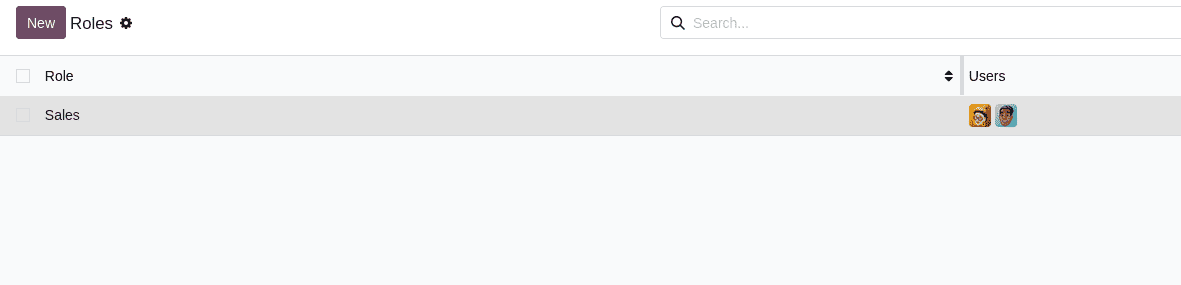 Odoo 19 cho phép nhắc đến vai trò trong chatter