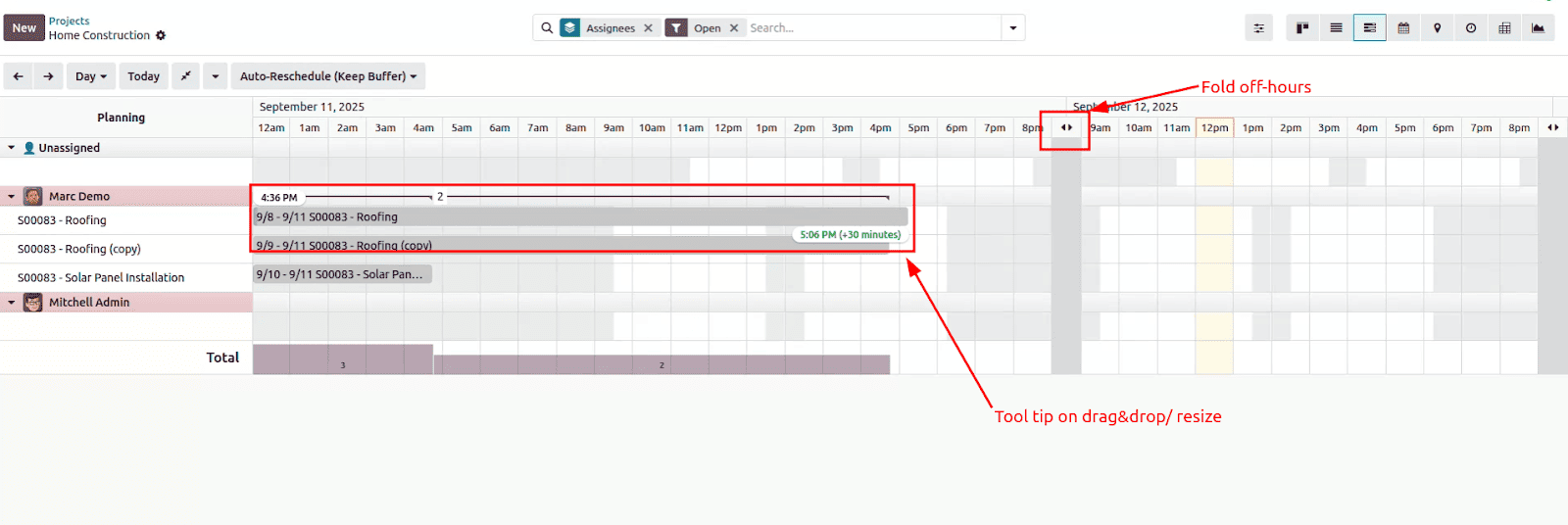Theo dõi lịch trình và lập kế hoạch hiệu quả