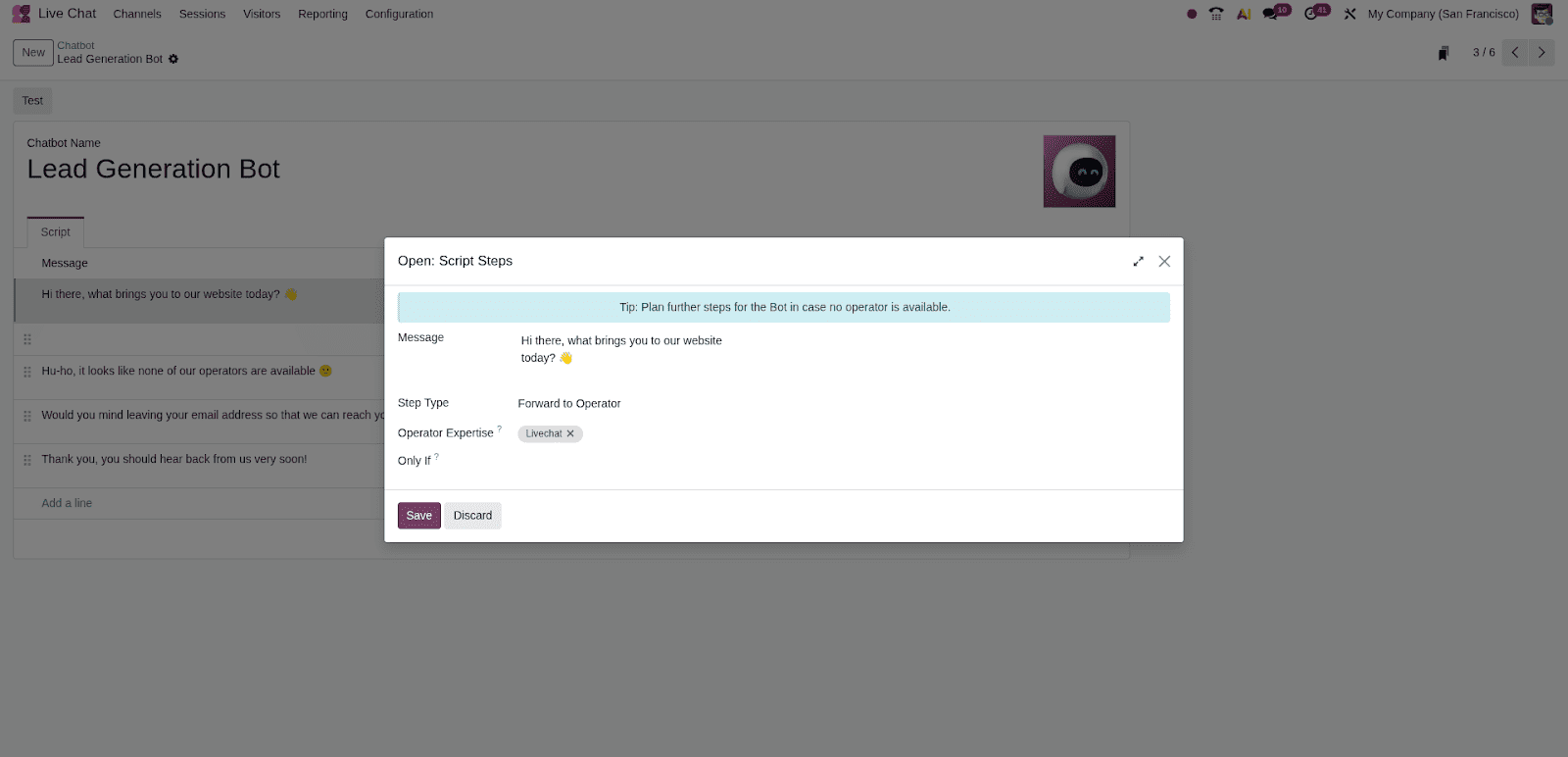 Odoo 19 cập nhật Bot thông minh và khả năng tự động hóa đỉnh hơn